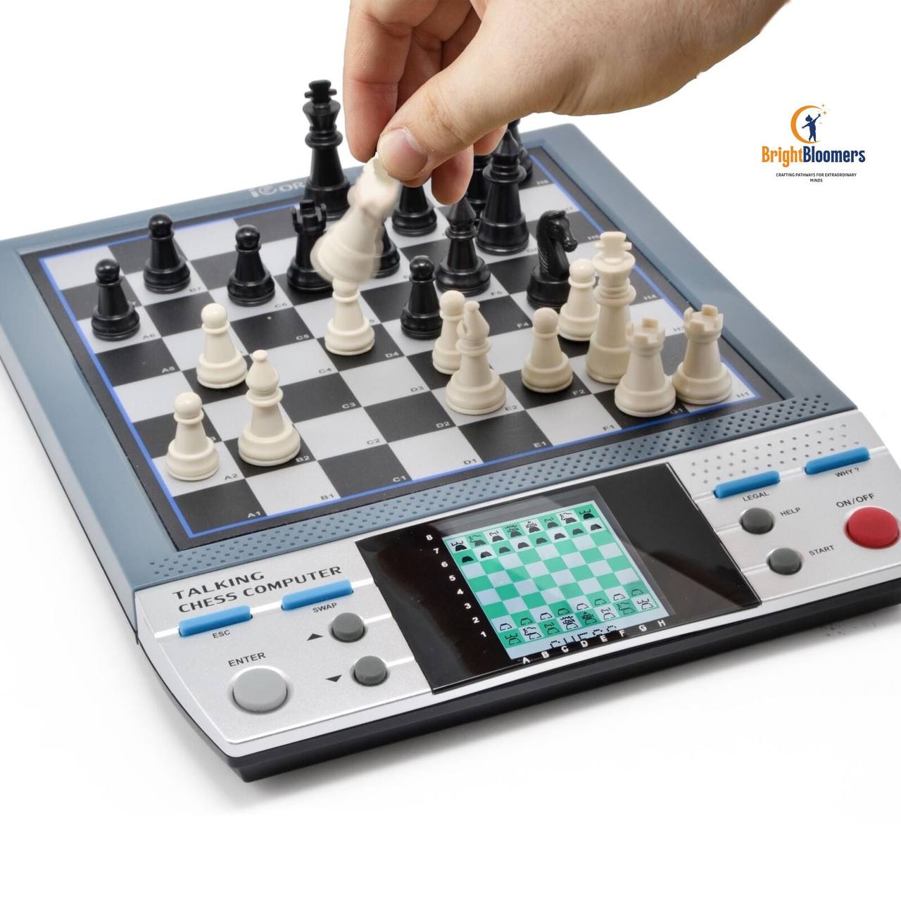  Electronic Chess Set - Talking Chess Computer Set, Board Game, Beginner...