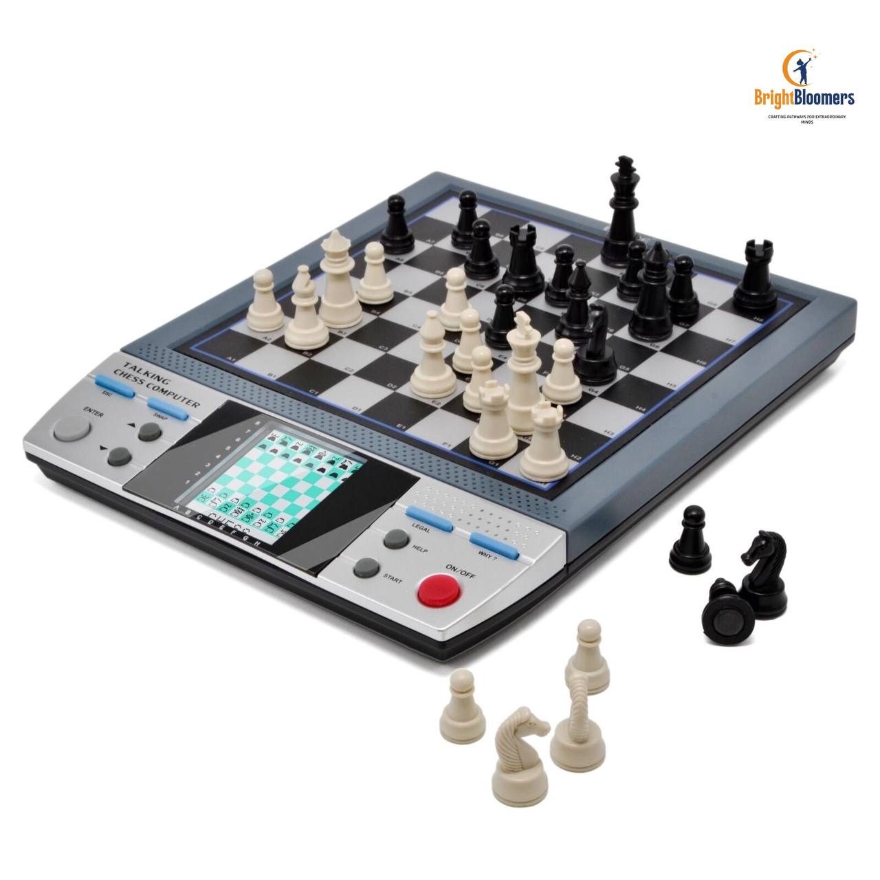  Electronic Chess Set - Talking Chess Computer Set, Board Game, Beginner...