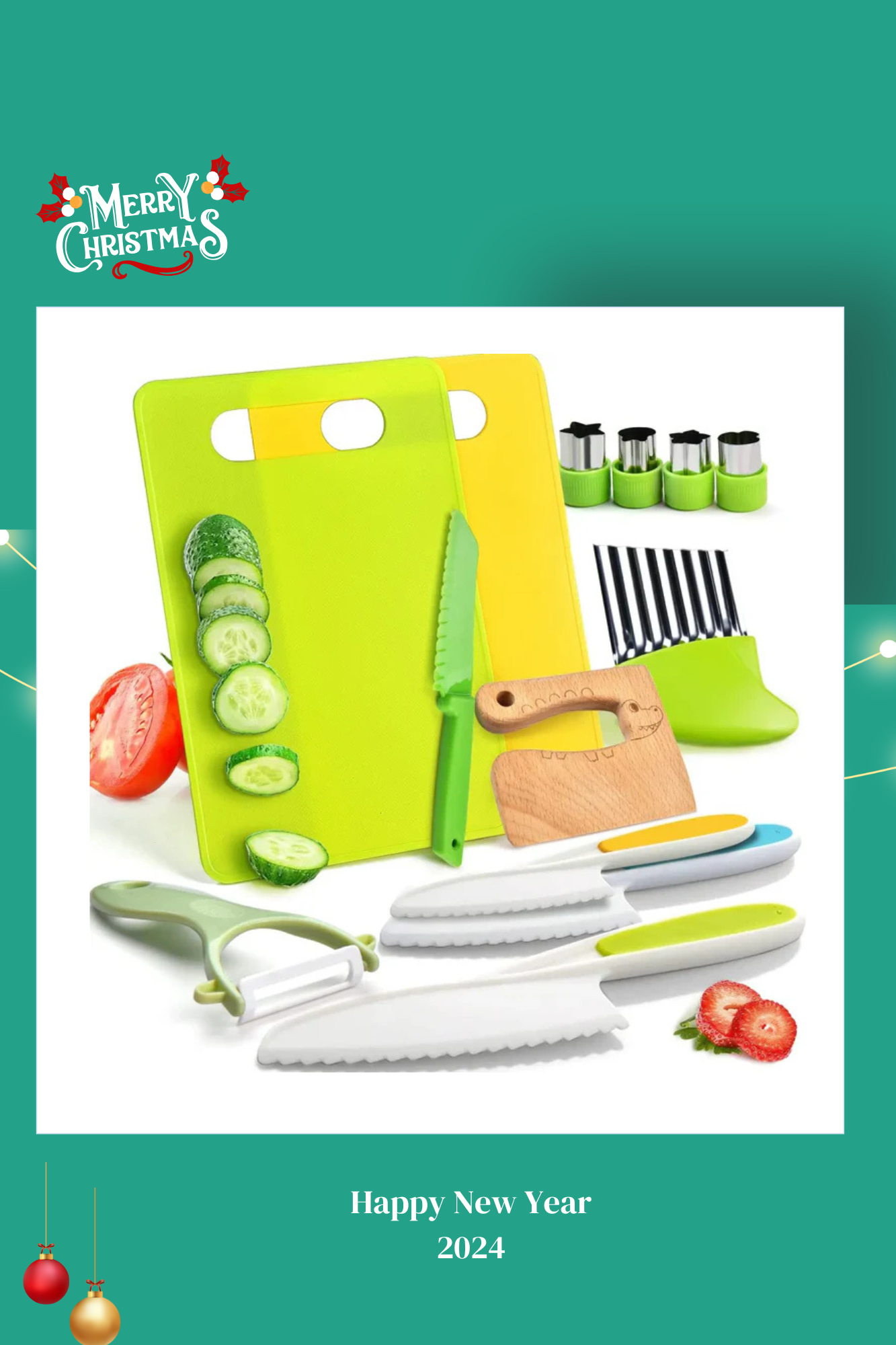 Little Christmas Chef - Safe Starter cooking tools