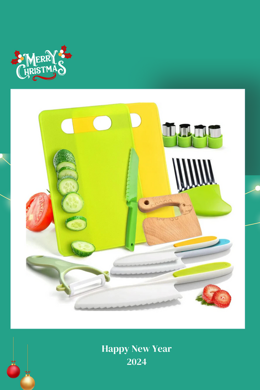 Little Christmas Chef - Safe Starter cooking tools